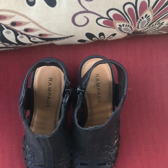 🖤Black Caged Booties🖤 - Picture 3 of 4